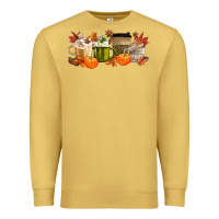 Antique Gold pumpkin spice Premium Sweatshirt - MaliasSmallBusiness