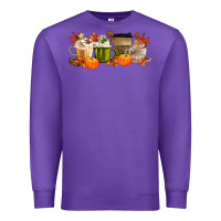 Purple pumpkin spice Premium Sweatshirt - MaliasSmallBusiness