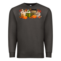 Smoke pumpkin spice Premium Sweatshirt - MaliasSmallBusiness