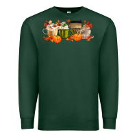 Sports Green pumpkin spice Premium Sweatshirt - MaliasSmallBusiness