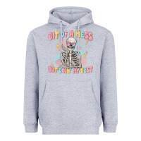 Heather Grey bit of a mess but doing my best Heavyweight Hoodie - MaliasSmallBusiness