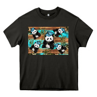 Asphalt Camouflage Baby Panda Heavy Core Tee - Artiststas