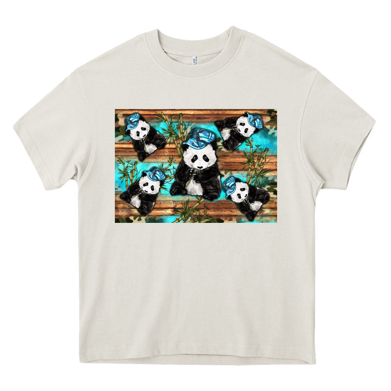 Camouflage Baby Panda Heavy Core Tee by Artiststas | Teevron