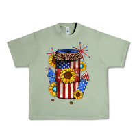 Oil Green 4th of july coffee cup Urban Heavy Tee - JahusDesignShop