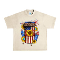 Sandshell 4th of july coffee cup Urban Heavy Tee - JahusDesignShop