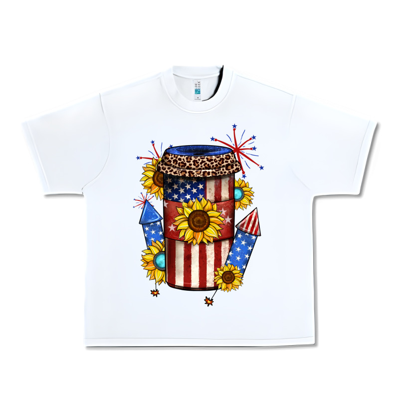 4th Of July Coffee Cup Urban Heavy Tee by JahusDesignShop | Teevron