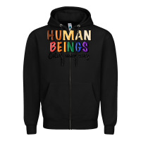 Black human beings colors may vary Zipper Hoodie - MaliasSmallBusiness