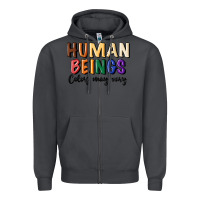 Smoke human beings colors may vary Zipper Hoodie - MaliasSmallBusiness