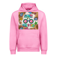 Fuchsia Pink summer is a state of mind Urban Hoodie - TumblerDesignByShophia