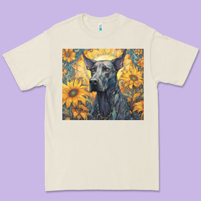 Great Dane Premium Tee Designed By Unal Design