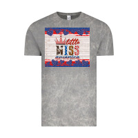 4th Of July Little Miss America Vintage Tee | Teevron