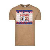 Vintage Coffee 4th of july little miss America Vintage Tee - HRA Design Shop