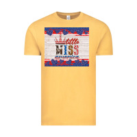 Vintage Mustard 4th of july little miss America Vintage Tee - HRA Design Shop
