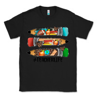 Black #teacherlife pencils Classic Tee - JahusDesignShop