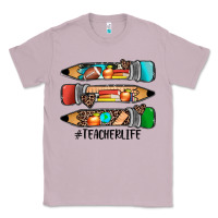 Lilac #teacherlife pencils Classic Tee - JahusDesignShop