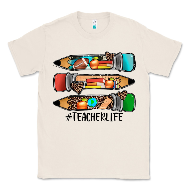 #teacherlife Pencils Classic Tee by JahusDesignShop | Teevron