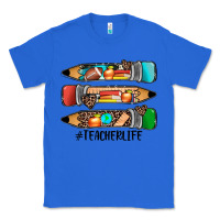 True Royal #teacherlife pencils Classic Tee - JahusDesignShop