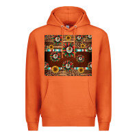 Carrot seamless mexican sunflower tumbler design Premium Hoodie - Jasminsmagicworld