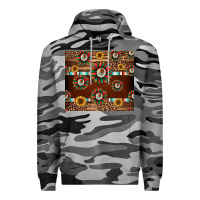 Slate Camo seamless mexican sunflower tumbler design Premium Hoodie - Jasminsmagicworld