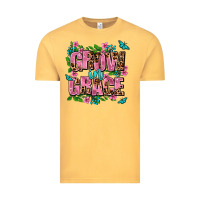 Vintage Mustard grow in grace Vintage Tee - AdoDesignShop