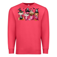 Cardinal Scream Coffee Cups Premium Sweatshirt - MaliasSmallBusiness
