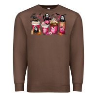 Chestnut Scream Coffee Cups Premium Sweatshirt - MaliasSmallBusiness