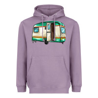Lavender caravan Heavyweight Hoodie - MaliasSmallBusiness