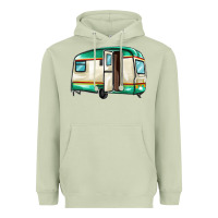 Matcha caravan Heavyweight Hoodie - MaliasSmallBusiness