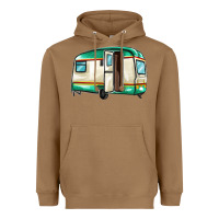 Toasted Coconut caravan Heavyweight Hoodie - MaliasSmallBusiness
