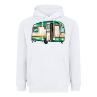 White caravan Heavyweight Hoodie - MaliasSmallBusiness