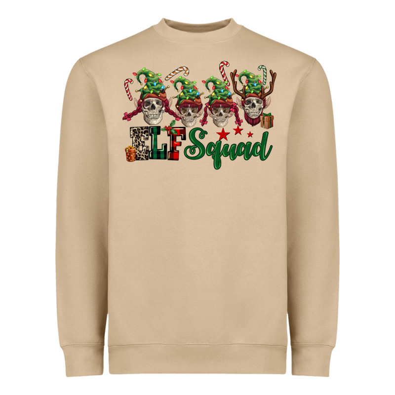 Elf Squad Skulls Heavyweight Sweatshirt by FaDigitalArtStudio | Teevron