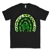 Black St Patrick Rainbow Classic Tee - Jasminsmagicworld