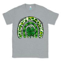 Heather Grey St Patrick Rainbow Classic Tee - Jasminsmagicworld
