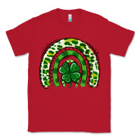 Red St Patrick Rainbow Classic Tee - Jasminsmagicworld