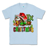 Dusty Blue tx christmas cowgirl Classic Tee - AdoDesignShop