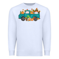 White fall gnomes truck Premium Sweatshirt - MaliasSmallBusiness