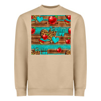 Mushroom teacher life seamless pattern Heavyweight Sweatshirt - HRA Design Shop