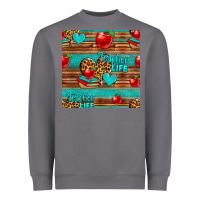 Storm teacher life seamless pattern Heavyweight Sweatshirt - HRA Design Shop