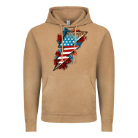 Vintage Camel American lightning bolt Vintage Hoodie - Neo Western