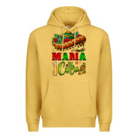 Antique Gold mama cita sombrero Premium Hoodie - BarkalooDesign