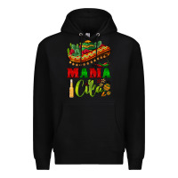 Black mama cita sombrero Premium Hoodie - BarkalooDesign