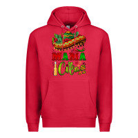 Cardinal mama cita sombrero Premium Hoodie - BarkalooDesign