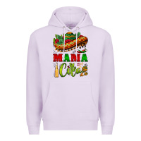 Lilac mama cita sombrero Premium Hoodie - BarkalooDesign