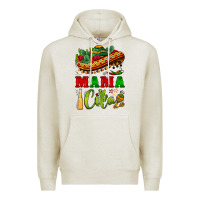 Oatmeal Heather mama cita sombrero Premium Hoodie - BarkalooDesign