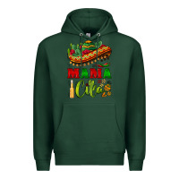 Sports Green mama cita sombrero Premium Hoodie - BarkalooDesign