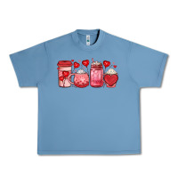 Pebble Blue valentines day coffee Urban Heavy Tee - JahusDesignShop