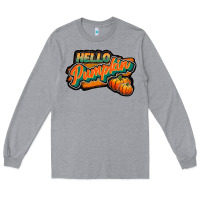 Hello Pumpkin Black Long Sleeve Tee | Teevron