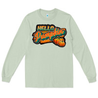 Matcha hello pumpkin black Long Sleeve Tee - JahusDesignShop
