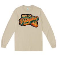 Mushroom hello pumpkin black Long Sleeve Tee - JahusDesignShop