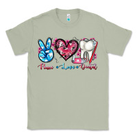 Matcha peace love dental Classic Tee - AdoDesignShop